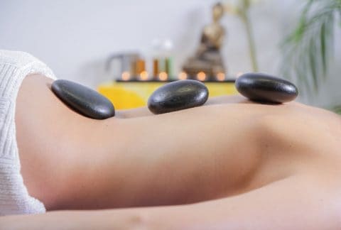 Laava stone massage